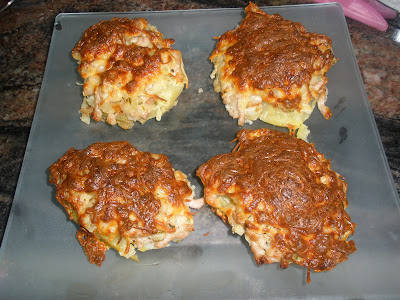 Patatas Rellenas De Carne Al Oregano