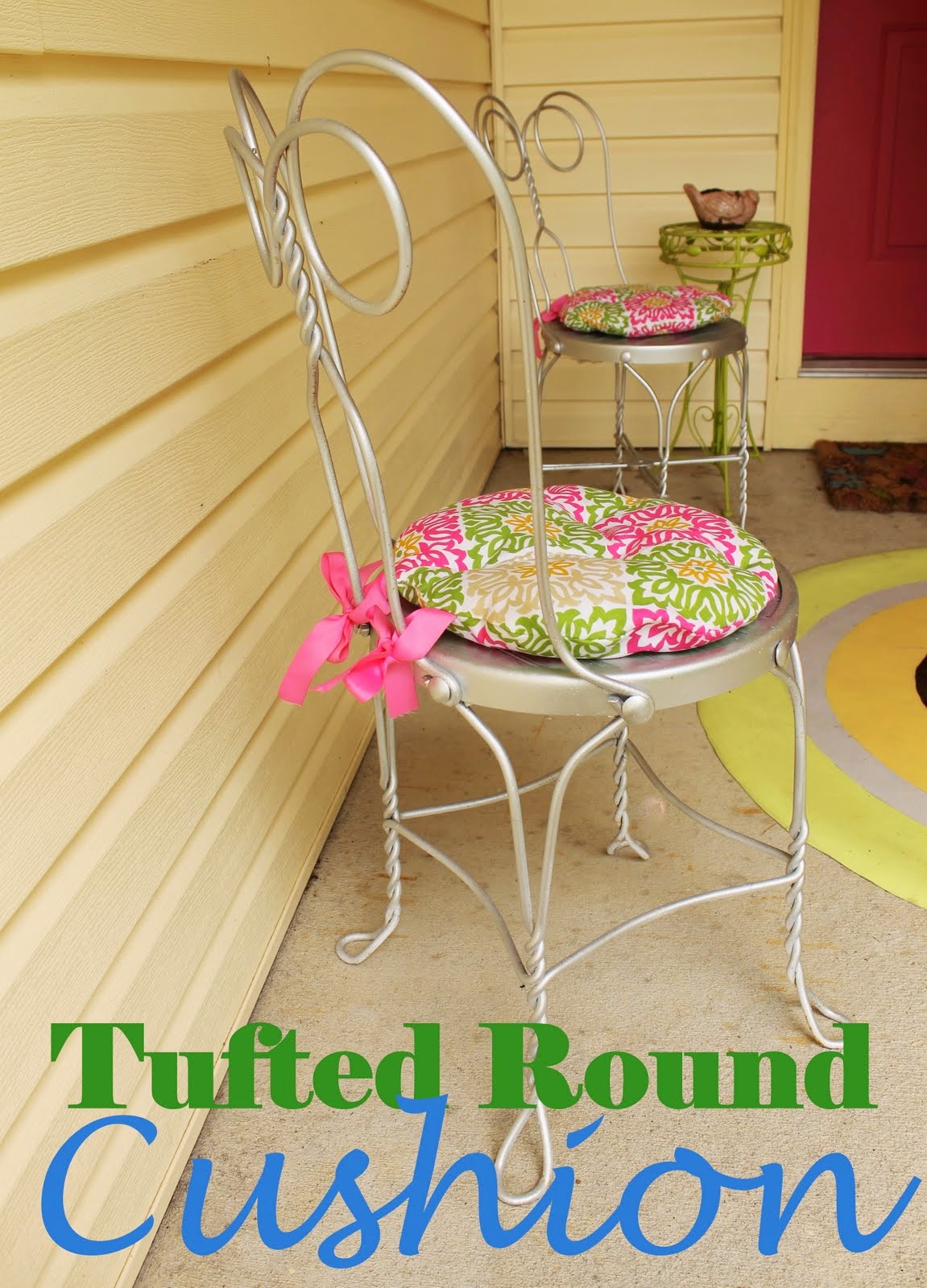 Hems and Haws Easy Tufted Cushion Tutorial