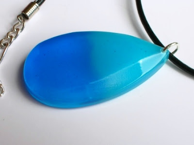 Blue sea and sky necklace