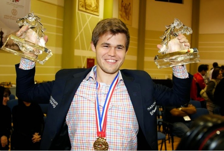 Carlsen vence o 4º Campeonato Mundial de Rápido e Tan é coroada no