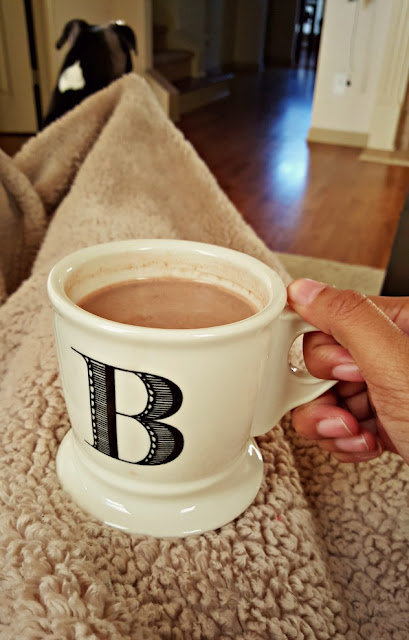 hot chocolate and chill hot cocoa in a mug