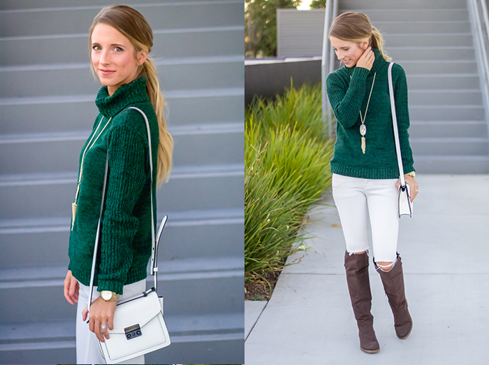 Affordable Turtlenecks + Green ☀ Winter ...