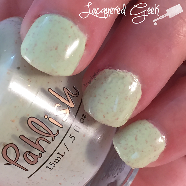 Pahlish Sunless Sea nail polish swatch by Lacquered Geek