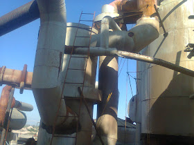 Sulfuric Acid Plant in Pakistan 100 Metric ton daily production by contact process single absorption, image by irfan ahmad plant operator