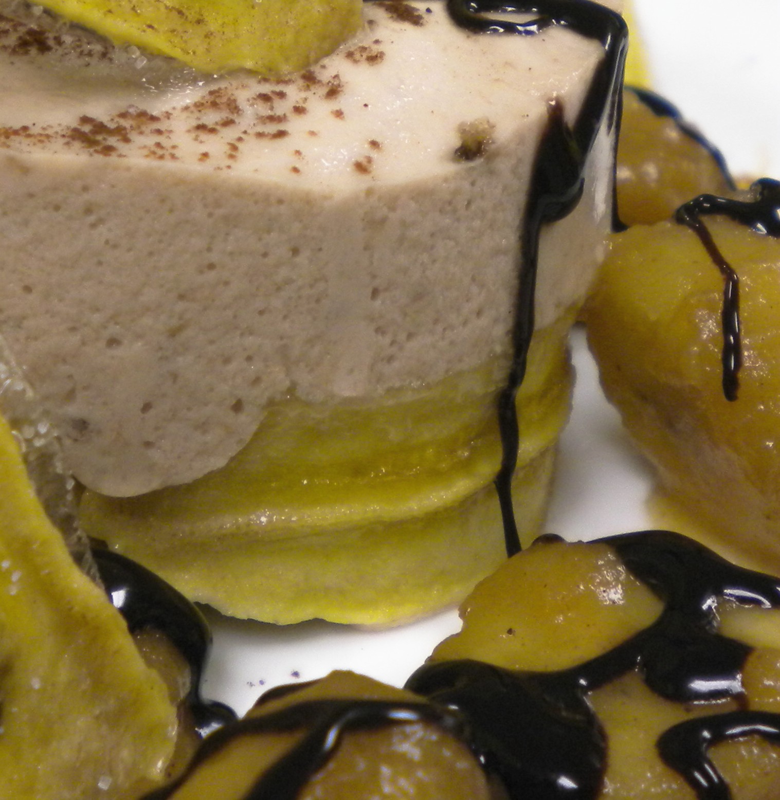 Kitchen Rap with Louis S Luzzo, Sr. Banana Mousse Cake with Bananas Foster Sauce