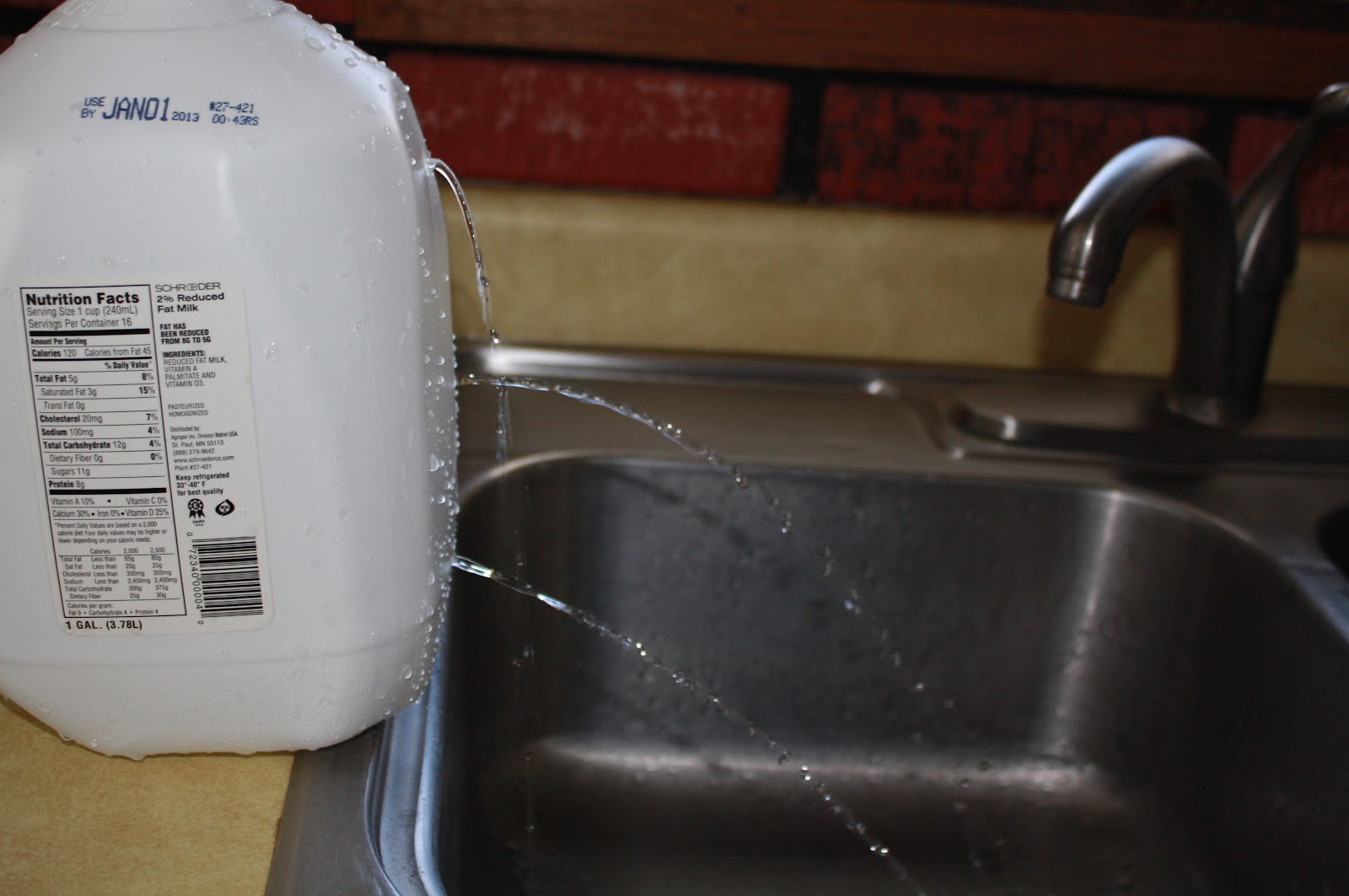 Once Upon a Family Water Pressure Experiment