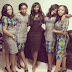 GENEVIEVE RE-LAUNCHES CLOTHING LINE? POSES WITH FRIENDS  
