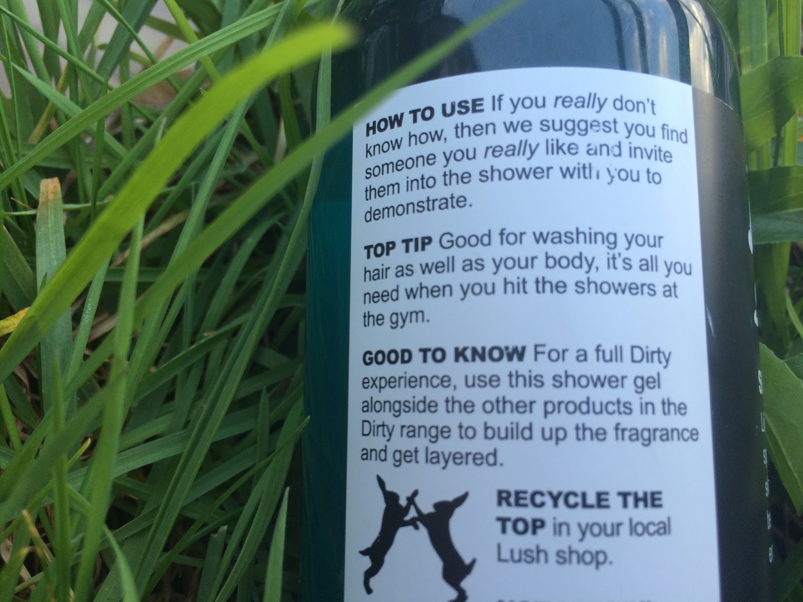 Beautykinguk Dirty Springwash Shower Gel by Lush