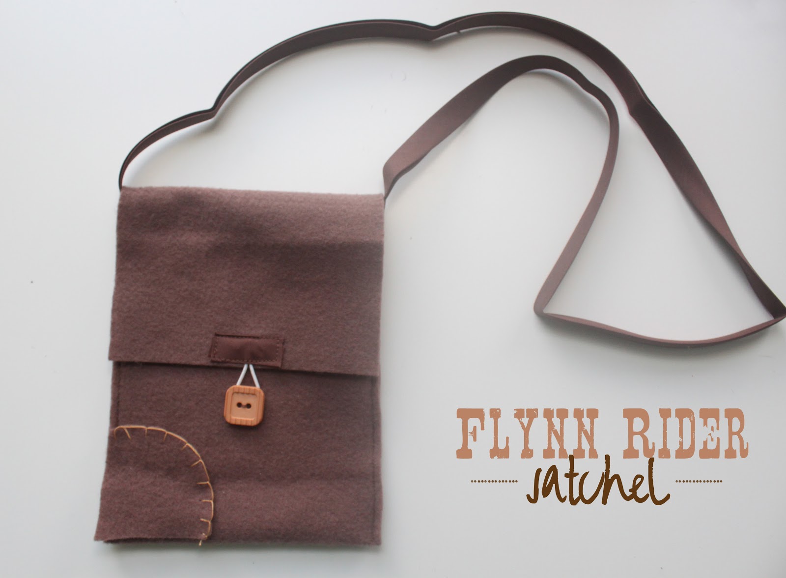 EAT+SLEEP+MAKE PARTY Flynn Rider Satchel & Rapunzel Braid {Tangled