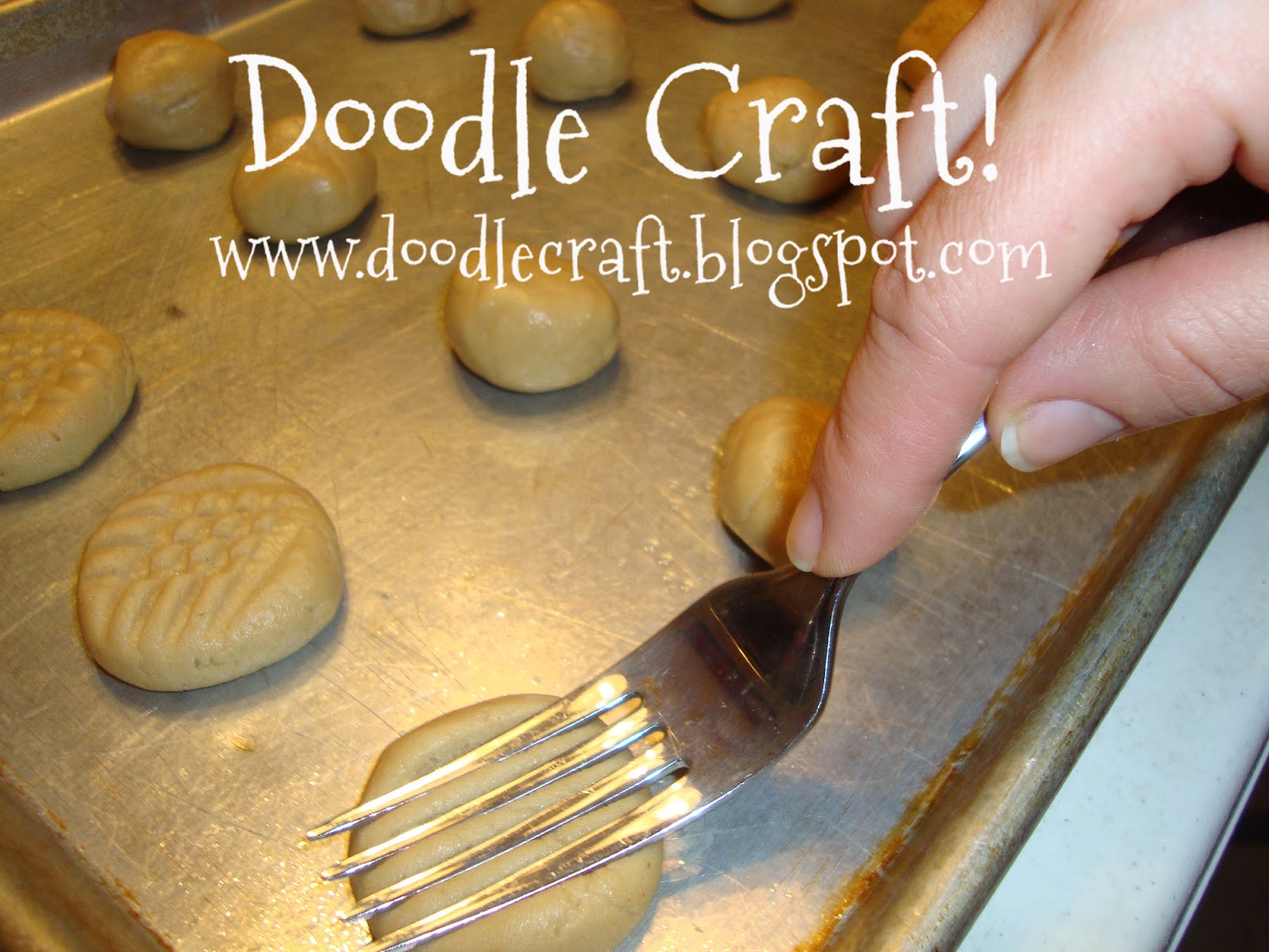 Doodlecraft Peanut Butter criss cross cookies