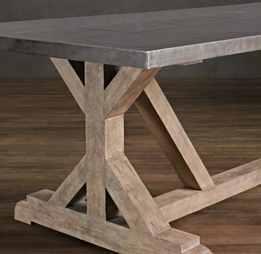 A Good Long While Ago I Saw This Restoration Hardware Dining Table And Was Really Drawn To The Silouette With X Inspired Sides A Good Long While Ago I Saw This Restoration Hardware Dining Table And Was Really Drawn To The Silouette With X Inspired Sides