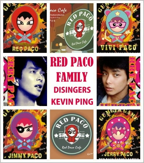 KEVIN PING WITH RED PACO FAMILY 紅帽小子和平凱文