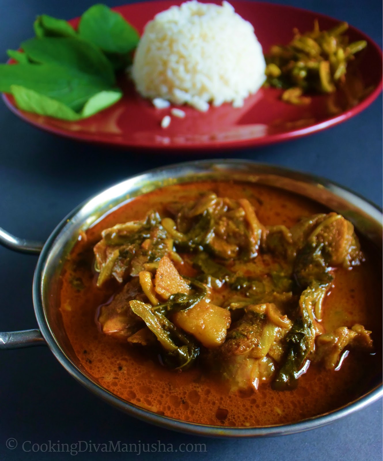 Gongura Mutton curryGongura MamsamMutton curry recipe with Gongura