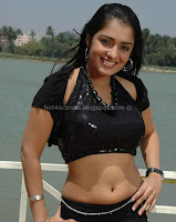 Nikitha, hot, navel, photos, in, black