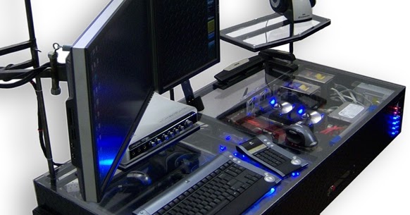 Computer Desk Led Plexiglass Case Mod Ecn Blog