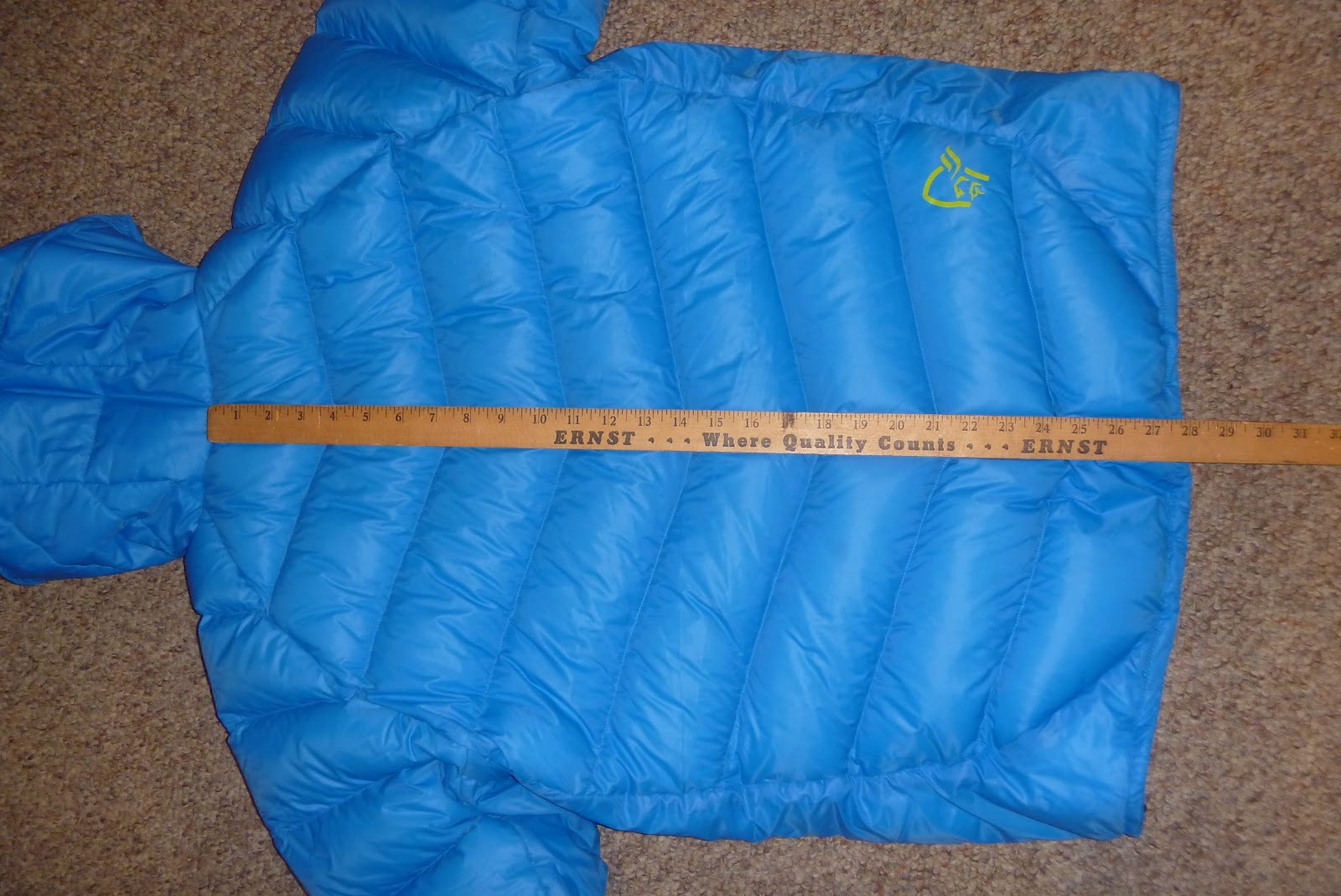 Cold Thistle How I measure insulated down jackets?