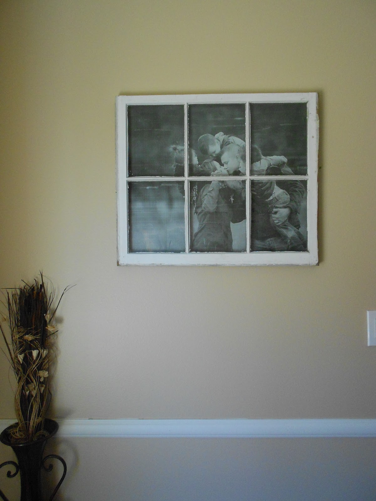 View Picture Frame Old Window Background