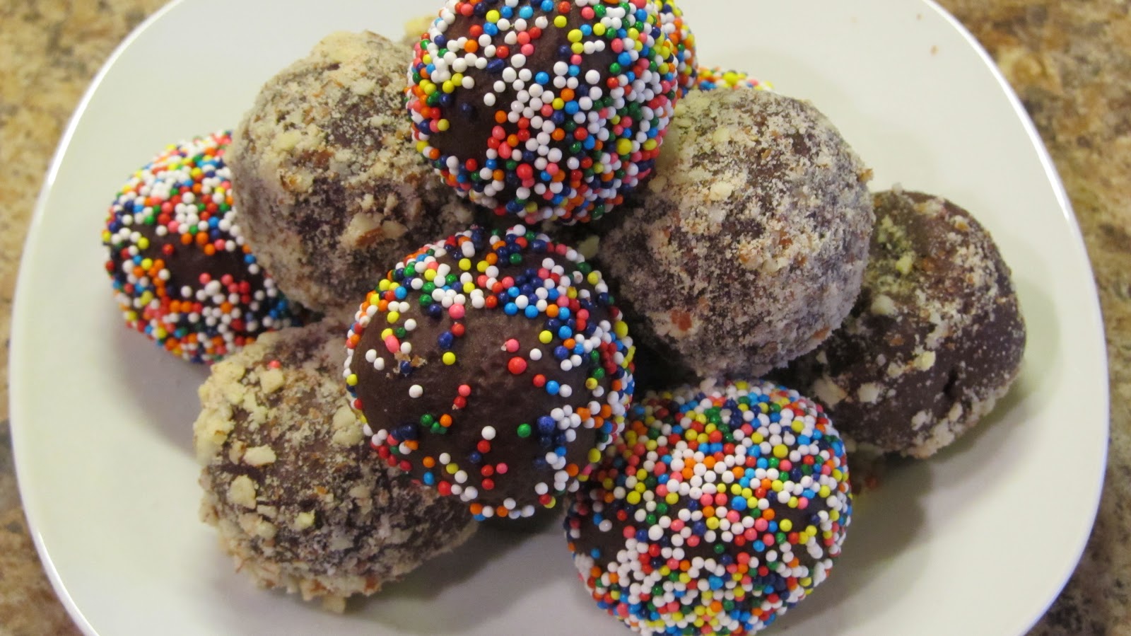 Let's Live To Eat...Not Eat To Live! Chocolate Raspberry Truffles