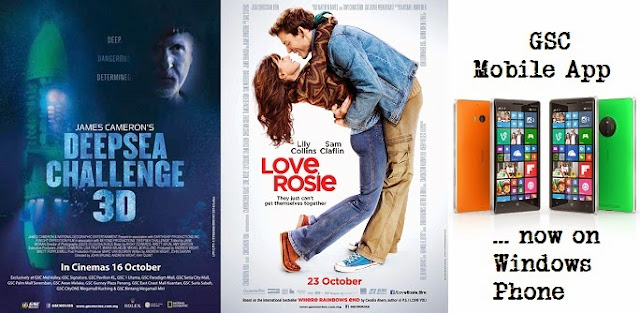 Deepsea Challenge Love, Rosie GSC Mobile App Windows Phone Malaysia