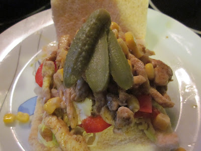 Sandwich De Pollo Moruno
