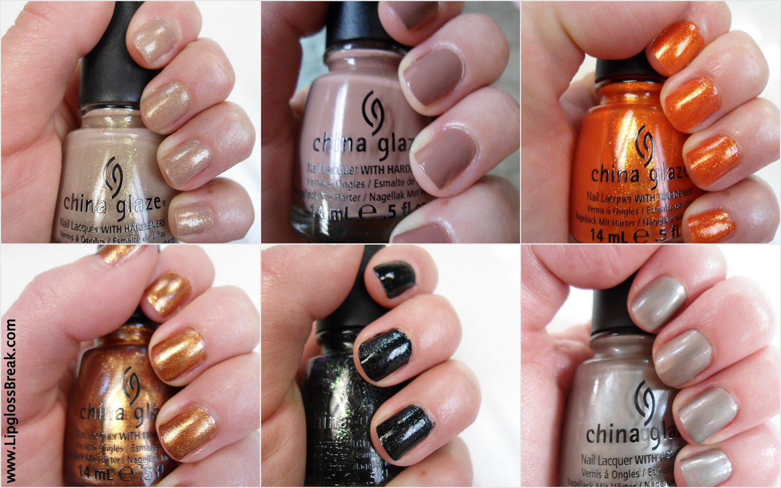 The Hunger Games China Glaze nail polish collection