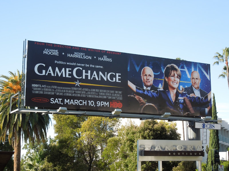Game Change HBO billboard