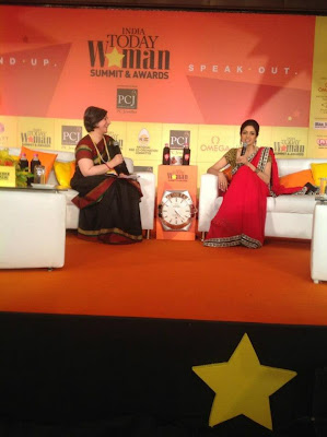 Sridevi Kapoor at India Today Woman Summit & Awards