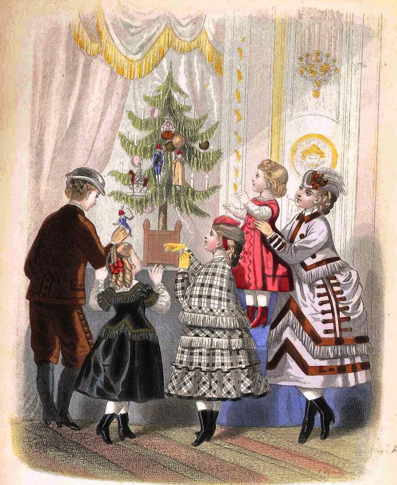 Disegni Di Natale Vintage.Il Mondo Di Sissi Il Natale Vittoriano Tra Usi Costumi E Tradizioni