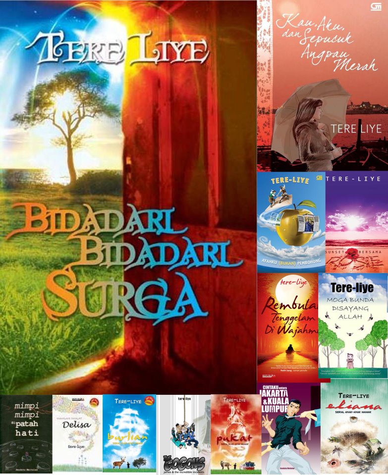 Ruang Baca Digital Novel Karya Tere Liye (ebook)