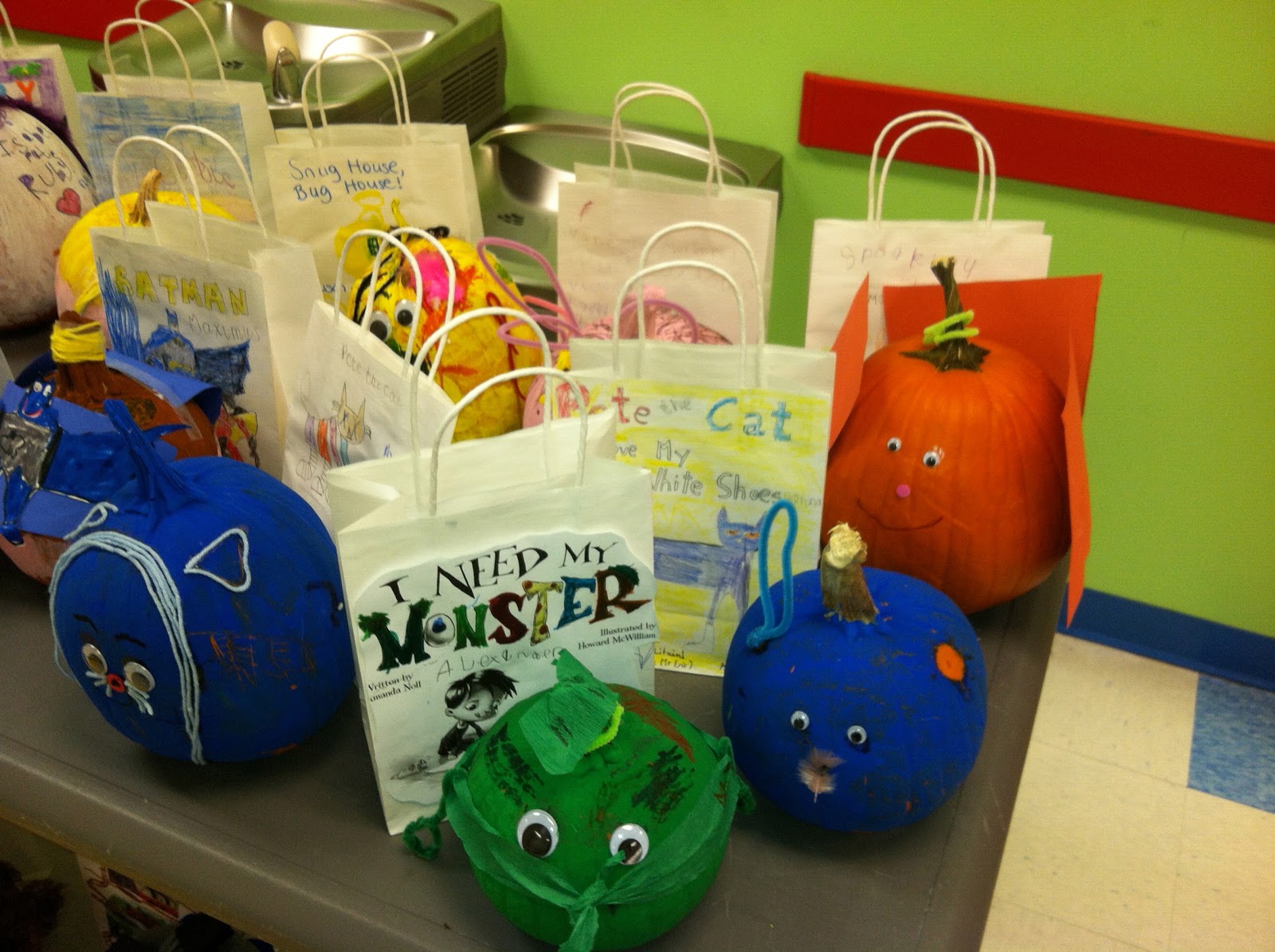 Pumpkin character book report