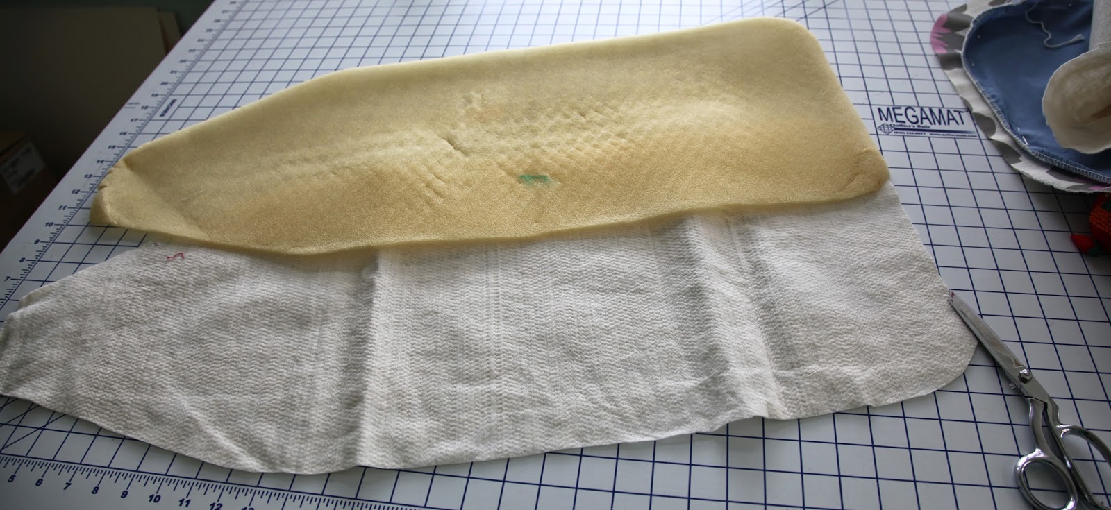 Green Bag Lady Mini Ironing Board Cover Tutorial