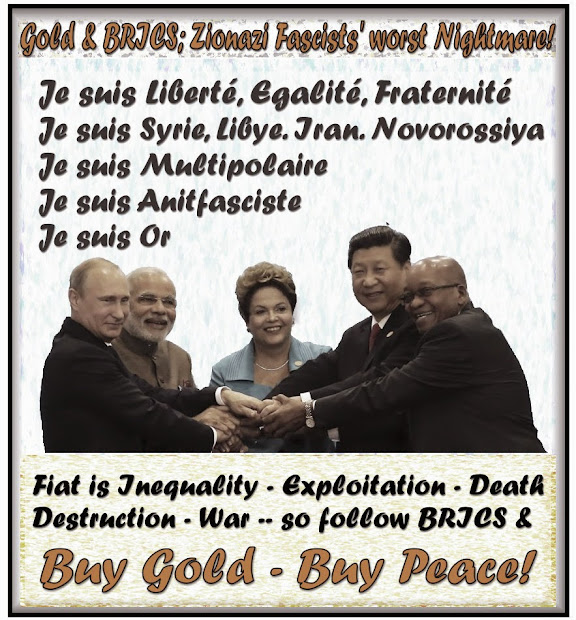 Cartoon: BRICS nation's Leaders are the counter-force to the Zio Fascist Bankster Criminals from Wall Street and the City