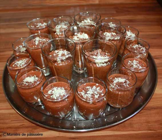 Mousse au chocolat recette de Manière de pâtissière