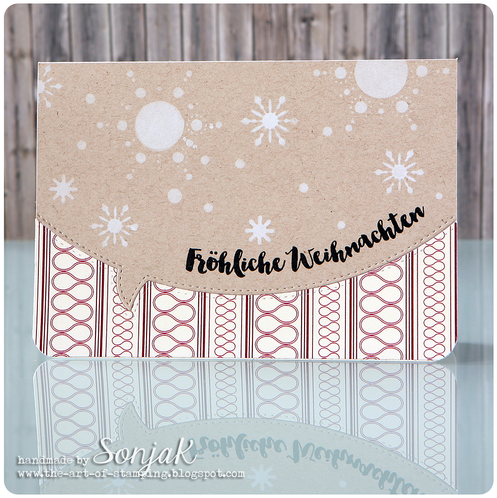 SonjaK - The Art of Stamping: Zwei schnelle Weihnachtskarten