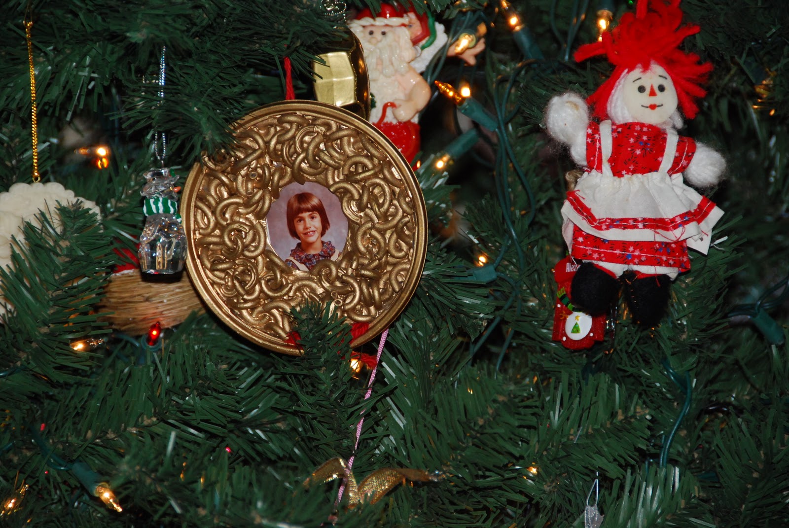 chickenville macaroni photo christmas ornament chickenville macaroni photo christmas ornament