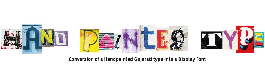 Hand Painted Type - Gujarati