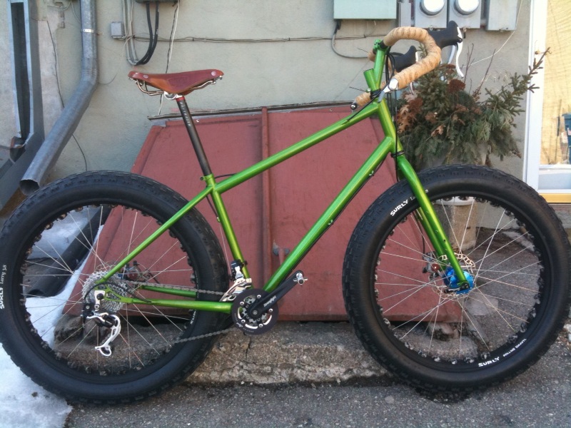 Custom Bicycle Build Fillet Brazed Fat Bike