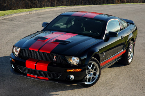 the super cars  Ford Shelby GT500