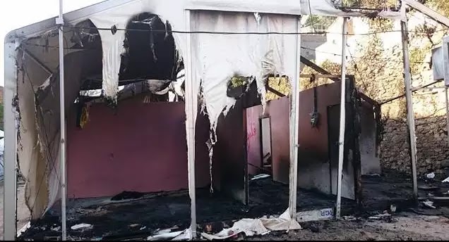 Χίος:Άγρια νύχτα στον καταυλισμό της Σούδας - λαθρο-Μετανάστες έκαψαν σκηνές, έσπασαν αυτοκίνητα και καταστήματα Χίος:Άγρια νύχτα στον καταυλισμό της Σούδας - λαθρο-Μετανάστες έκαψαν σκηνές, έσπασαν αυτοκίνητα και καταστήματα