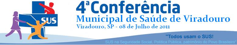 IV Conferência Municipal de Saúde de Viradouro