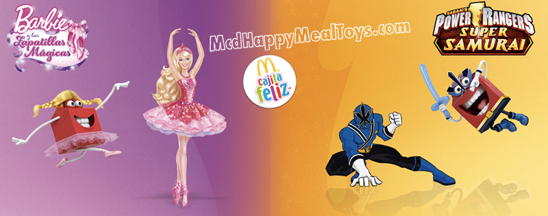 Barbie e as Sapatilhas Magicas & Saban’s Power Rangers Super Samurai