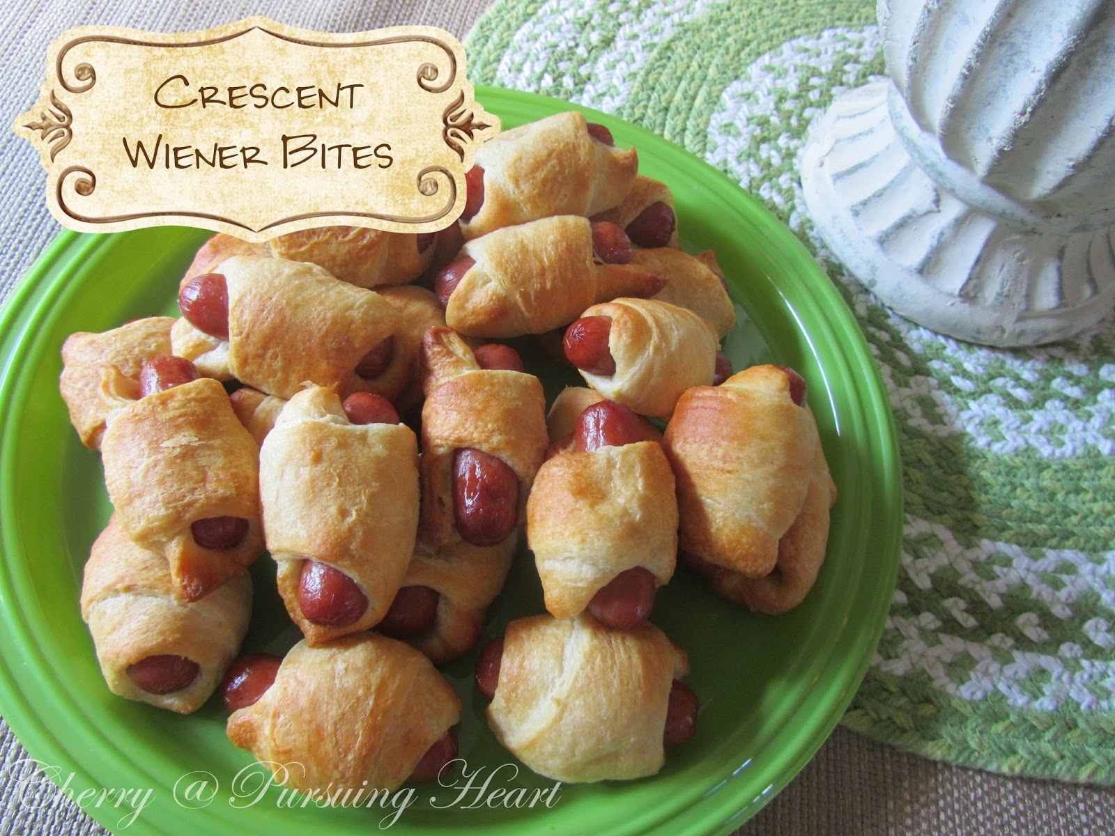 Pursuing Heart Crescent Wiener Bites