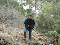 Michael Drevenstedt with his 223 Michael Drevenstedt with his 223