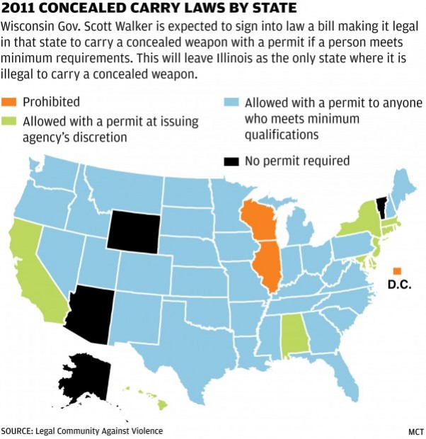 Concealed Carry Laws Save Lives Criminals in 'ShallIssue' States