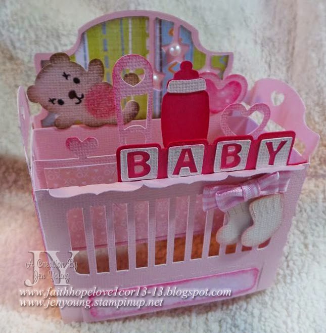Little C's Creations Crib Box Card from