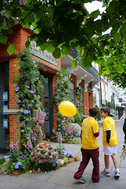Chelsea Flower Show en Sloane Square. Jardinería Chelsea Flower Show en Sloane Square. Jardinería