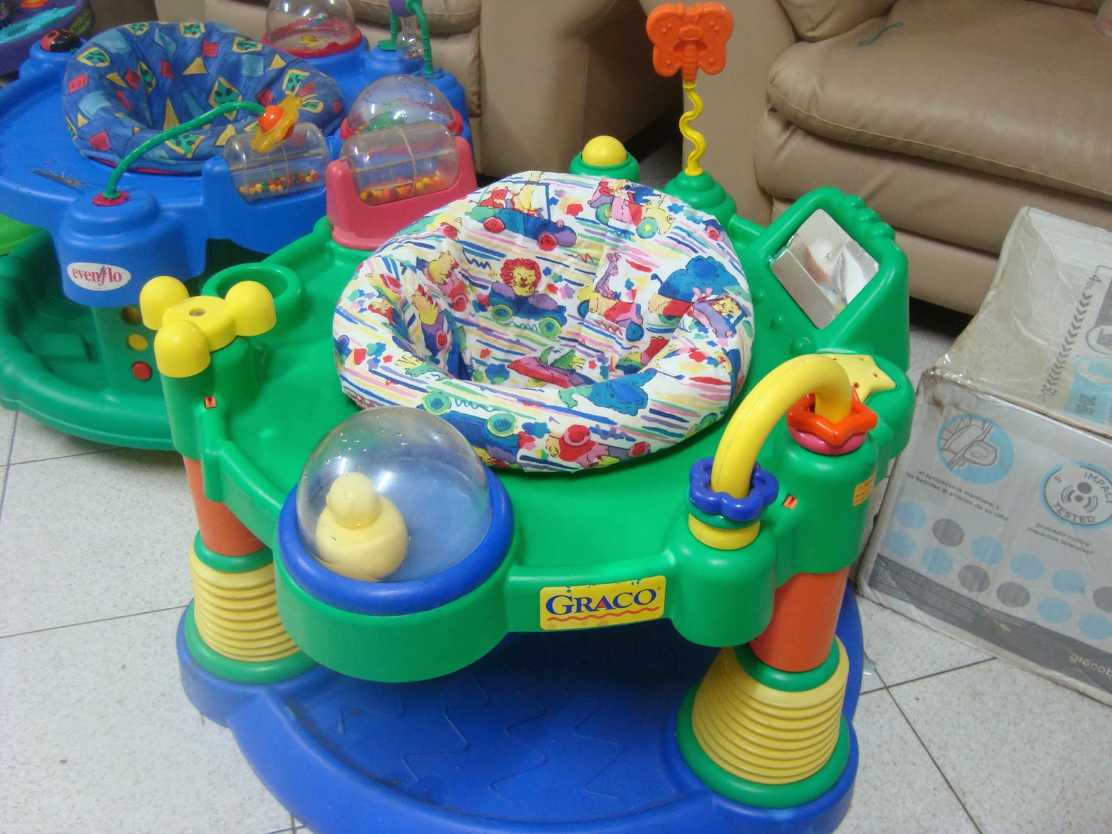 music exersaucer
