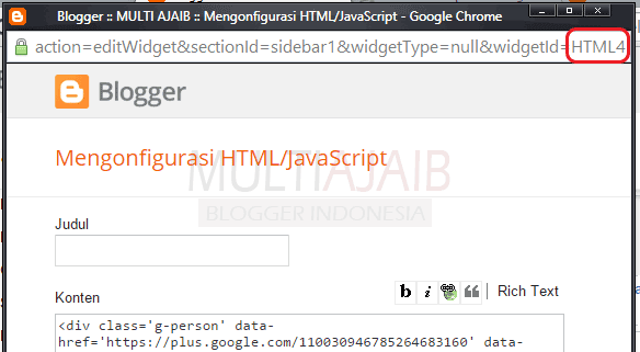 Cara Menampilkan Widget Hanya di Hompage/Halaman Posting Cara Menampilkan Widget Hanya di Hompage/Halaman Posting