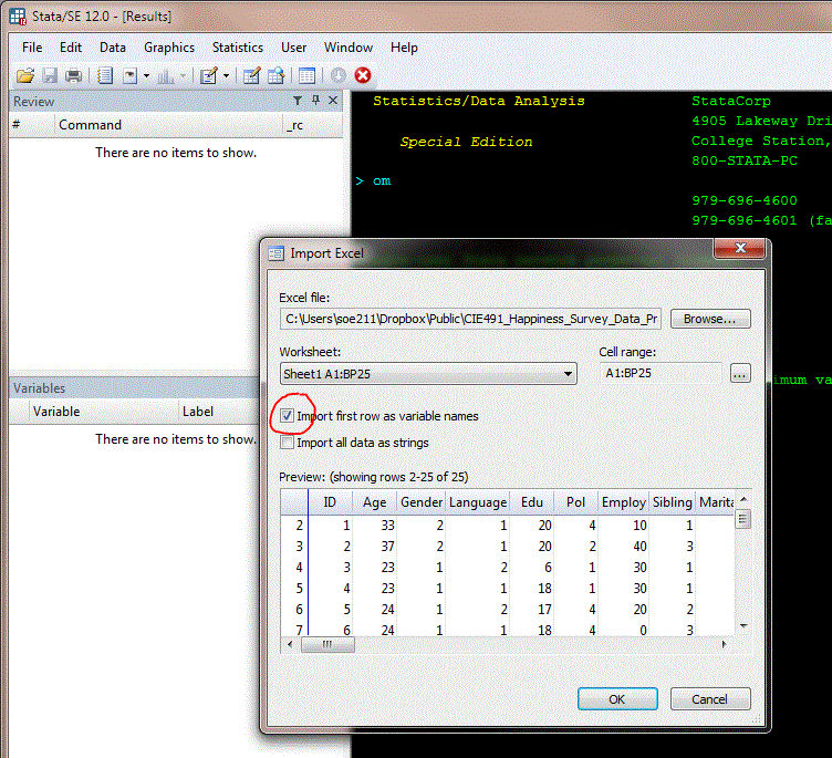 Stata File Convert To Excel File
