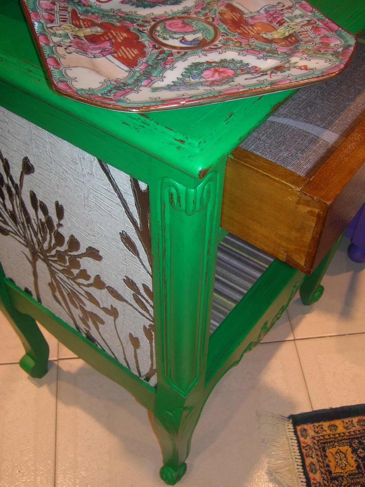 vintage en agosto: Muebles de colores